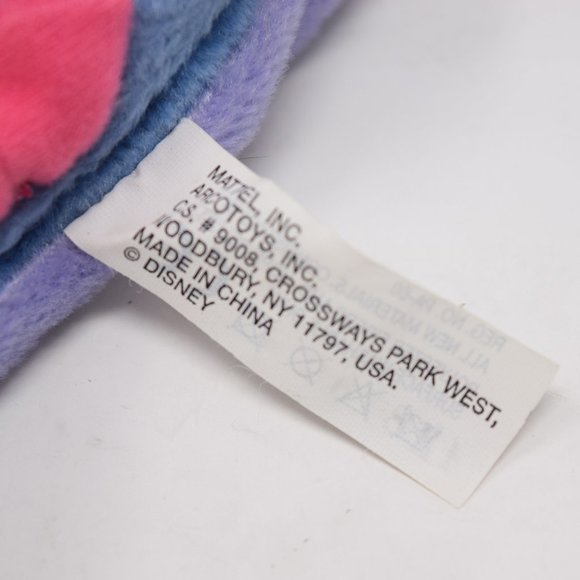 Disney Mattel Holiday Eeyore Tigger Antler Santa Hat Tags Christmas Plush Pooh - Picture 11 of 16